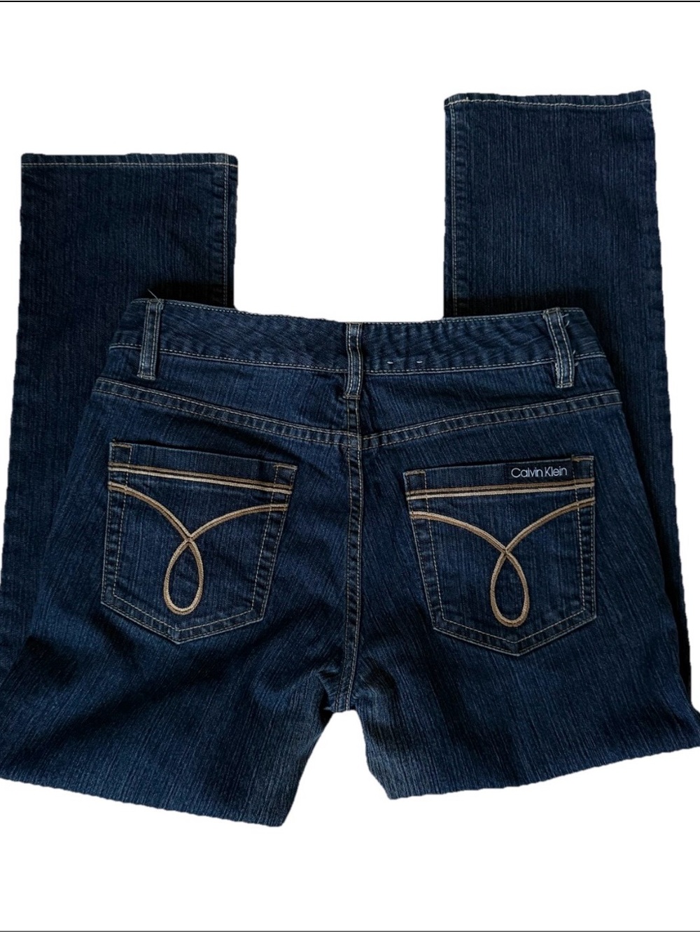 Calvin Klein Women's Dark Blue Denim Jeans Skinny 8P